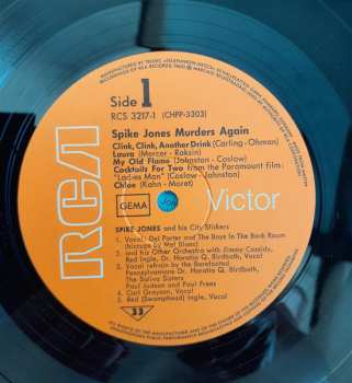 2LP Spike Jones And His City Slickers: Murders Again - Vol.2