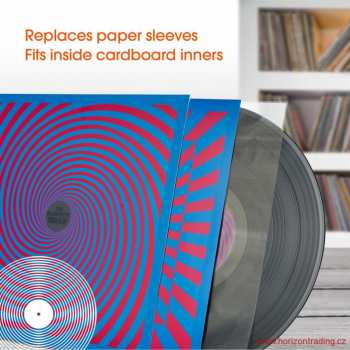 Audiotechnika Spincare Audiophile 12 Inch Inner Vinyl Record Sleeves - 100 Ks
