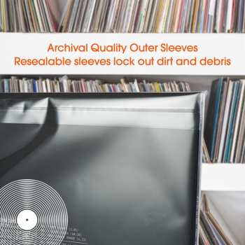 Audiotechnika Spincare Clarity 12 Inch Gatefold Resealable Outer Record Sleeves