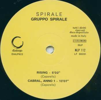 LP Spirale: Spirale LTD