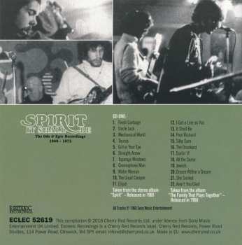 5CD/Dobozkészlet Spirit: It Shall Be: The Ode & Epic Recordings 1968-1972