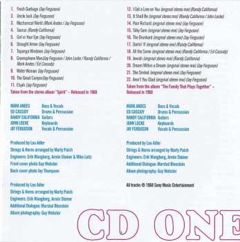 5CD/Dobozkészlet Spirit: It Shall Be: The Ode & Epic Recordings 1968-1972
