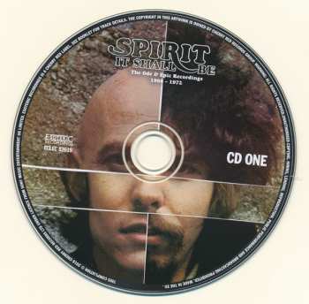 5CD/Dobozkészlet Spirit: It Shall Be: The Ode & Epic Recordings 1968-1972