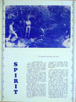 2LP Spirit: Live At The Ash Grove, 1967 Volume 1