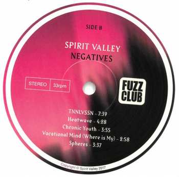 LP Spirit Valley: Negatives LTD | CLR
