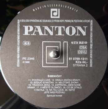 LP Spirituál Kvintet: Šibeničky