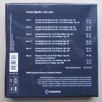 6CD/Dobozkészlet Louis Spohr: The Romantic Room (Chamber Works by Spohr)