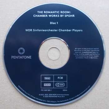 6CD/Dobozkészlet Louis Spohr: The Romantic Room (Chamber Works by Spohr)