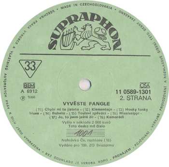 LP Jiří Suchý & Jiří Šlitr: Vyvěste Fangle NUM