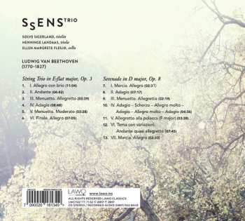 CD Ludwig van Beethoven: String Trio op. 3; Serenade, Op. 8