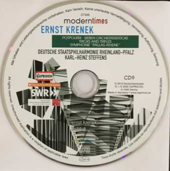 10CD/DVD/Dobozkészlet Staatsphilharmonie Rheinland-Pfalz: Modern Times Edition