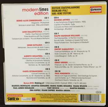 10CD/DVD/Dobozkészlet Staatsphilharmonie Rheinland-Pfalz: Modern Times Edition