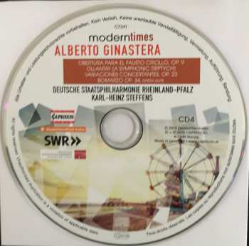 10CD/DVD/Dobozkészlet Staatsphilharmonie Rheinland-Pfalz: Modern Times Edition