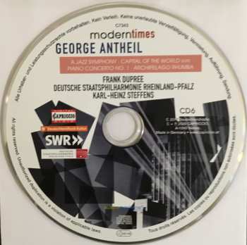 10CD/DVD/Dobozkészlet Staatsphilharmonie Rheinland-Pfalz: Modern Times Edition