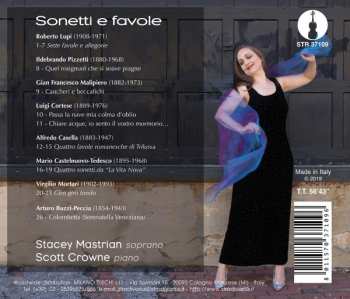 CD Stacey Mastrian: Sonetti E Favole (Post-Puccini Part I: Sonnets And Fables)