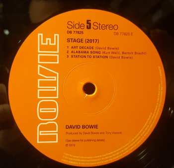 3LP David Bowie: Stage