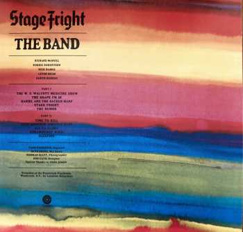 LP/2CD/SP/Dobozkészlet/Blu-ray The Band: Stage Fright DLX