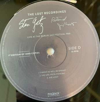 2LP Stan Getz: Live At The Berlin Jazztage 1966 LTD | NUM