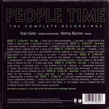 7CD/Dobozkészlet Stan Getz: People Time (The Complete Recordings)