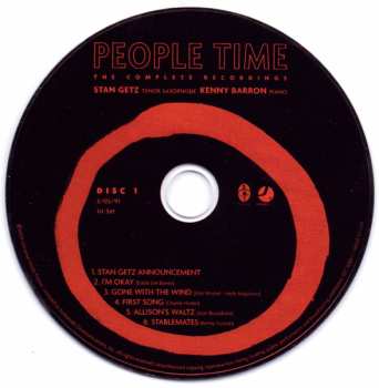 7CD/Dobozkészlet Stan Getz: People Time (The Complete Recordings)