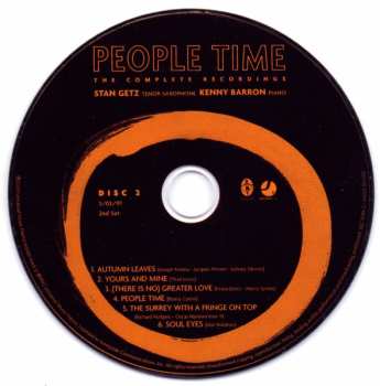 7CD/Dobozkészlet Stan Getz: People Time (The Complete Recordings)