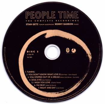 7CD/Dobozkészlet Stan Getz: People Time (The Complete Recordings)