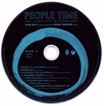 7CD/Dobozkészlet Stan Getz: People Time (The Complete Recordings)