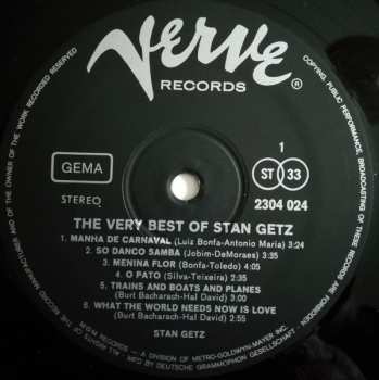 LP Stan Getz: The Very Best Of Stan Getz