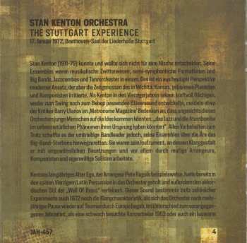 CD Stan Kenton And His Orchestra: The Stuttgart Experience