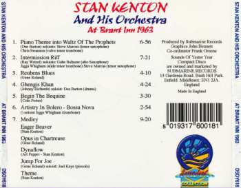 CD Stan Kenton: At Brant Inn 1963