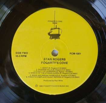 LP Stan Rogers: Fogarty's Cove