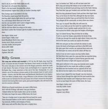 CD Stan Rogers: From Coffee House To Concert Hall