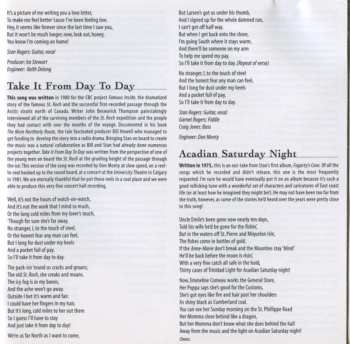 CD Stan Rogers: From Coffee House To Concert Hall