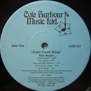 LP Stan Rogers: From Fresh Water