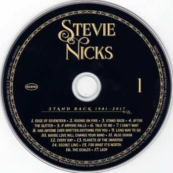 3CD Stevie Nicks: Stand Back 1981-2017