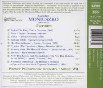 CD Stanisław Moniuszko: Overtures
