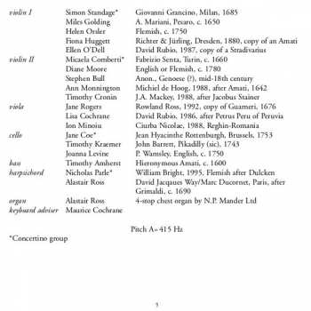 CD Simon Standage: Concertos For Strings, Op. 2