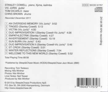 CD Stanley Cowell: Welcome To This New World