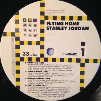 LP Stanley Jordan: Flying Home