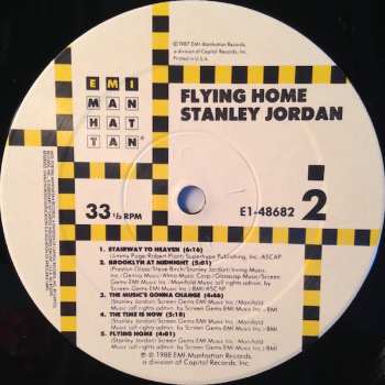 LP Stanley Jordan: Flying Home