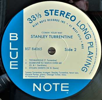 LP Stanley Turrentine: Comin' Your Way
