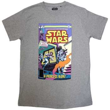 Merch Star Wars: Póló A Princess Alone Comic Cover
