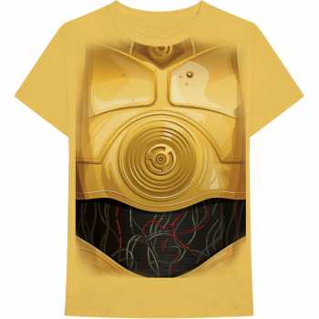 Merch Star Wars: Póló C-3po Chest 