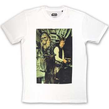 Merch Star Wars: Póló Chewbacca & Han Stare