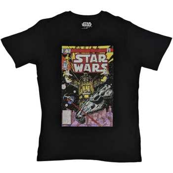 Merch Star Wars: Póló Darth Vader Comic