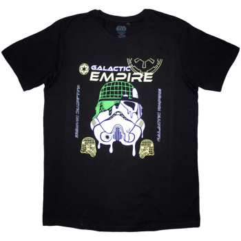 Merch Star Wars: Póló Galactic Empire Melted Mask