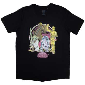 Merch Star Wars: Póló Heroes Neon