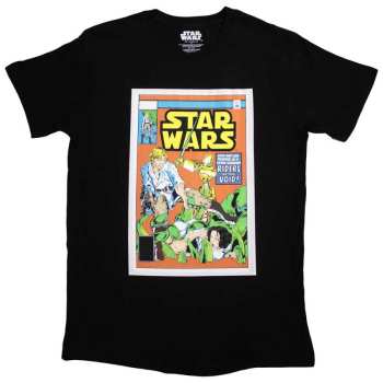Merch Star Wars: Póló Luke & Leia Comic Cover