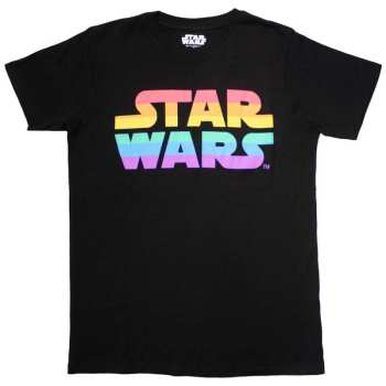 Merch Star Wars: Póló Rainbow Logo Star Wars