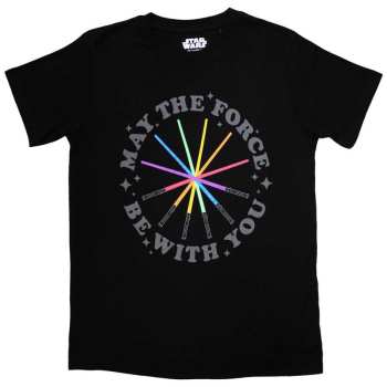 Merch Star Wars: Póló Rainbow Sabers